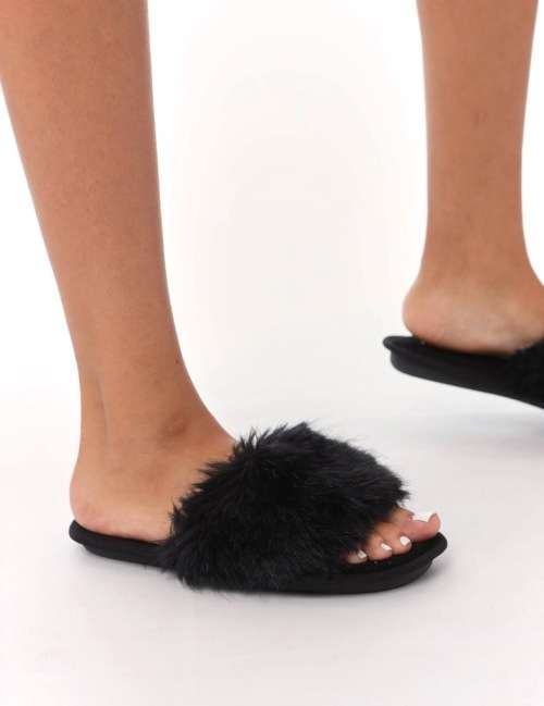 **Stunning soft touch furry slippers**
