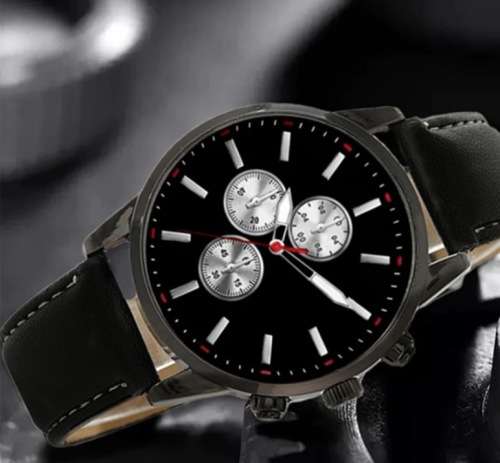 **Warehouse Clearance : Gorgeous Mens Triple Round Pointer Watch**