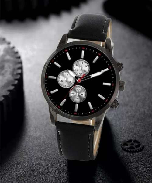 **Warehouse Clearance : Gorgeous Mens Triple Round Pointer Watch**