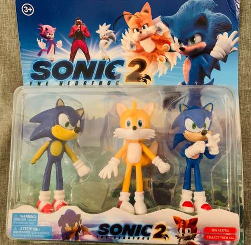 **80% Off Black Friday Sale : Sonic 2 Movie Figurine set**