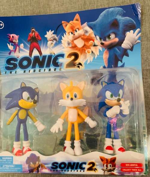 **80% Off Black Friday Sale : Sonic 2 Movie Figurine set**