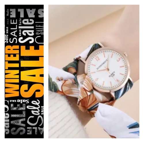 **Warehouse Clearance Sale : Gorgeous Twilly scarf watch**