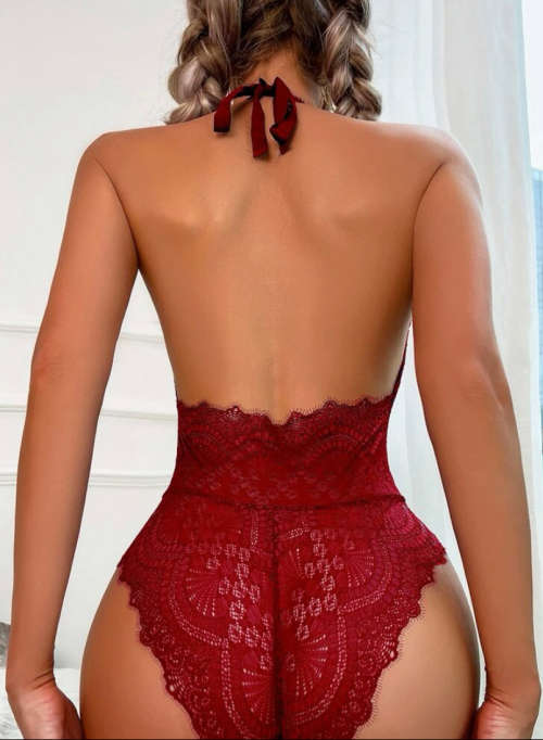 **Reduced to clear: Stunning hollow out mesh bodysuit**