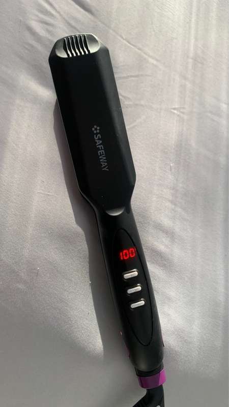 **Flash Sale : Safeway Wide Plate Hair Straightening Iron**