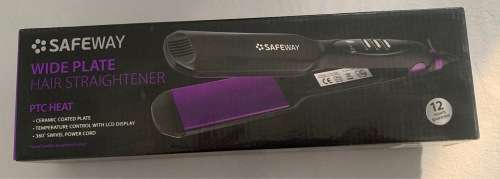 **Flash Sale : Safeway Wide Plate Hair Straightening Iron**