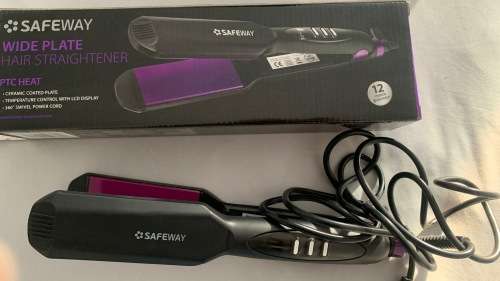 **Flash Sale : Safeway Wide Plate Hair Straightening Iron**