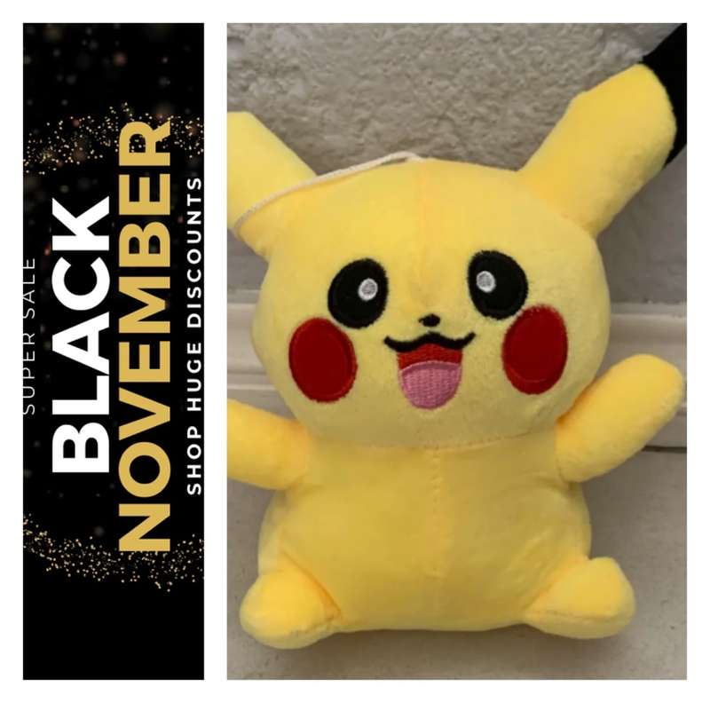 **Black November Clearance : 80% off Gorgeous Limited Edition Picachoo Plushy**