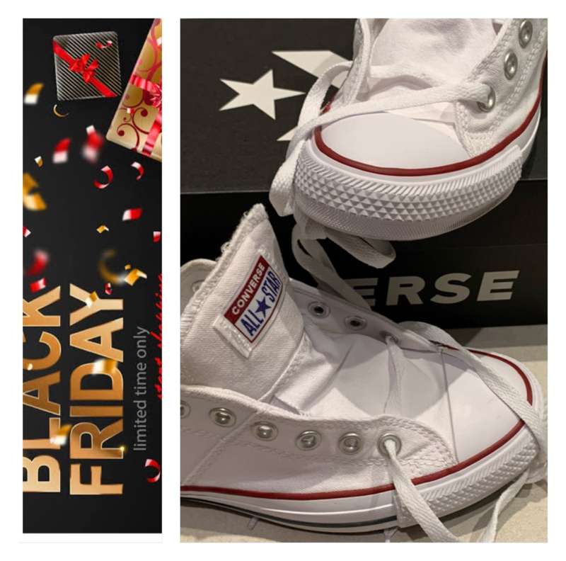 **Black Friday Sale : 80% off Gorgeous Converse Takkie just unpacked**
