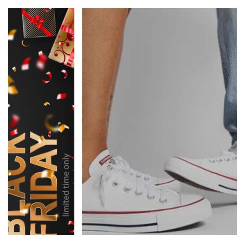 **Black Friday Sale : 80% off Gorgeous Converse Takkie just unpacked**