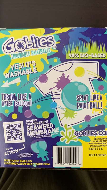 **Stunning Goblies Throwable Paintballs**