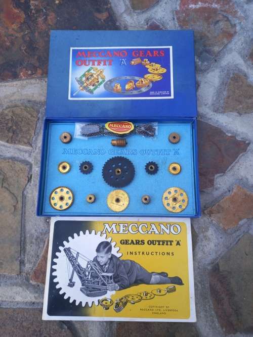 Meccano gear set A