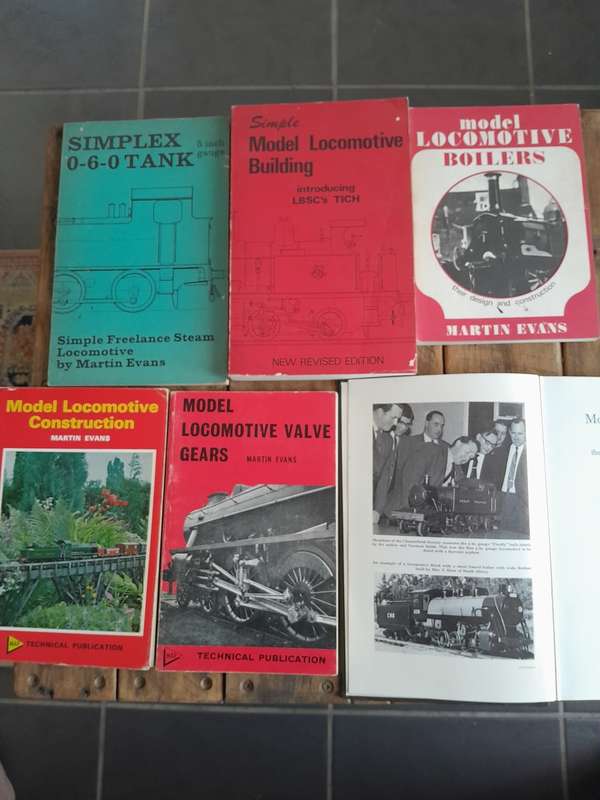 Model steam locomotive books