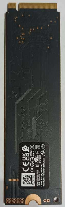 512GB Micron 2400 NVMe SSD