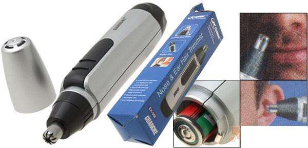 Portable Men's Nose & Ear Hair Trimmer