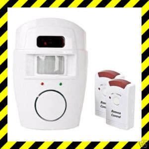 Remote Control Infrared Motion Sensor Alarm
