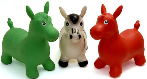 Happy Hopper Inflatable Bouncy Animal