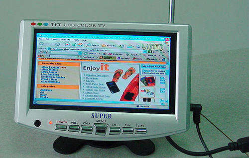 7 inch LCD TV