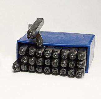 4mm Letter Punch Set