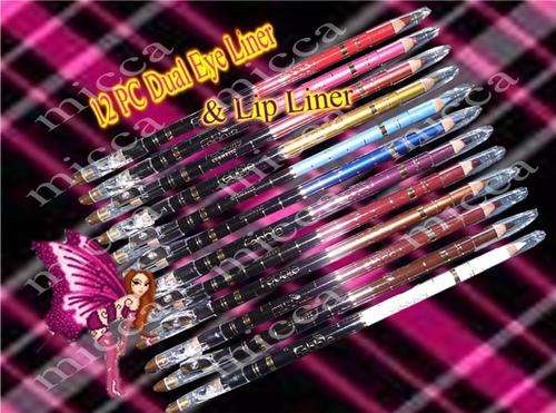 BRAND NEW 12 PC Double-sided Eye Liner and Lip liner