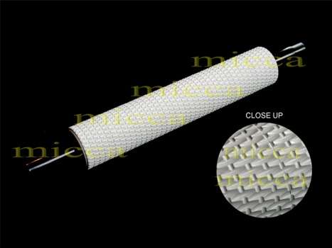 Fine Basketweave Textured Rolling Pin