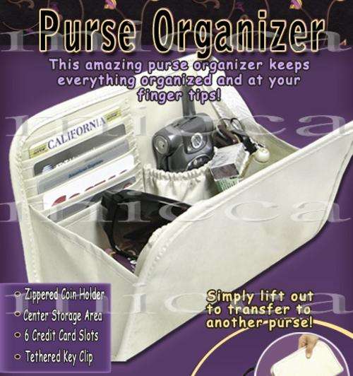 Purse Organizer Insert