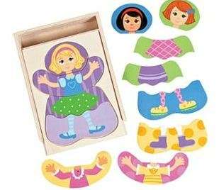 Hobby Dress Up Girl Puzzle