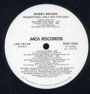 Bobby Brown, Every Little Hit, Mega mix 12 inch, Near Mint