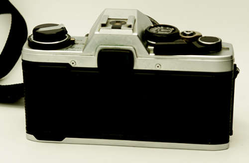 Olympus OM20 35mm with vivitar Ultra Wide wide angle lens - F3.6 19mm