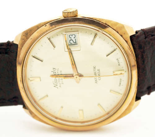 Black Friday. VINTAGE NIVADA 21 RUBIS ANTARCTIC CIRCLE SWISS AUTO MOVEMENT RARE VINTAGE WATCH