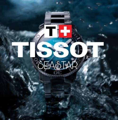 Tissot Seastar Automatic. Real diamonds and Sapphire crystal. Classy watch