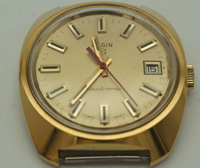 Elgin electronic transistor watch. Very rare, Excellent condition