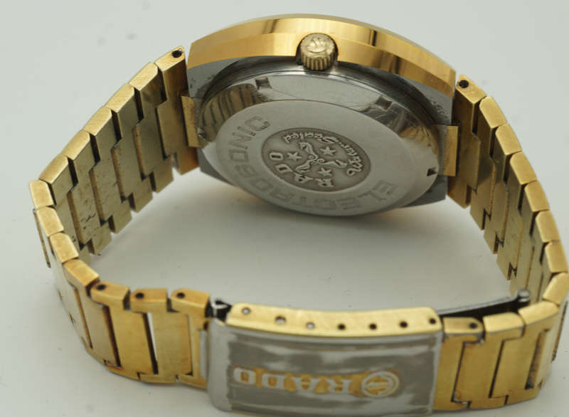 Rado Diastar ELECTROSONIC (Tuning fork). Tungsten carbide. Sapphire crystal