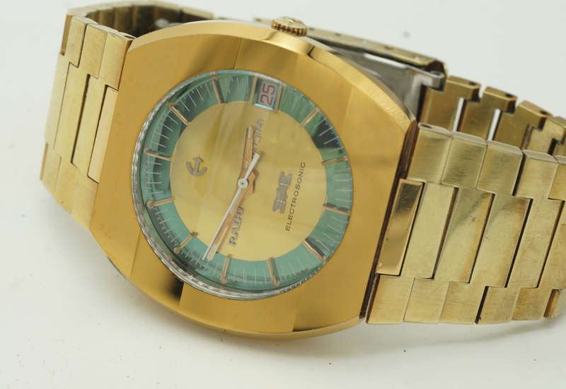 Rado Diastar ELECTROSONIC (Tuning fork). Tungsten carbide. Sapphire crystal
