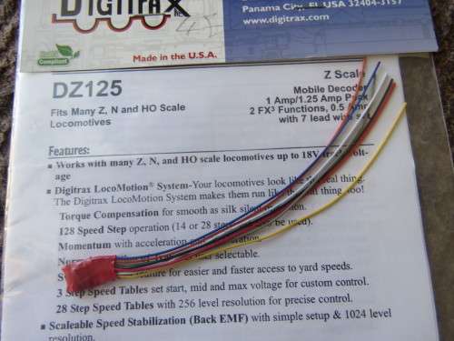 DZ125 4-function decoder