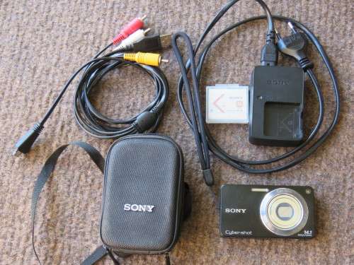 Sony Cyber-shot DCS-W350 camera.