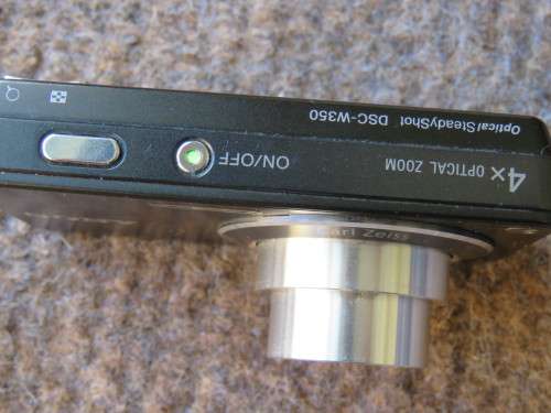 Sony Cyber-shot DCS-W350 camera.
