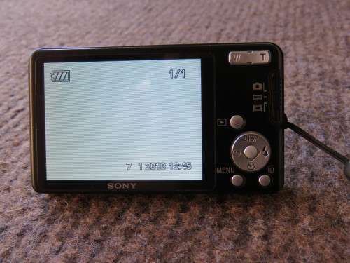 Sony Cyber-shot DCS-W350 camera.
