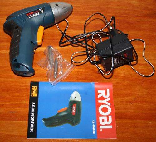 Ryobi Cordless Screwdriver