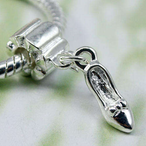Silver Sterling Silver Pandora Style Bead (NOT cheap alloy - NO Nickel)