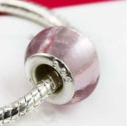 Hand Made European Lampwork Glass Charm Bead