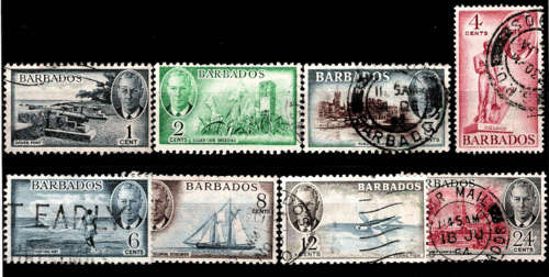 Barbados 1950 George VI Used