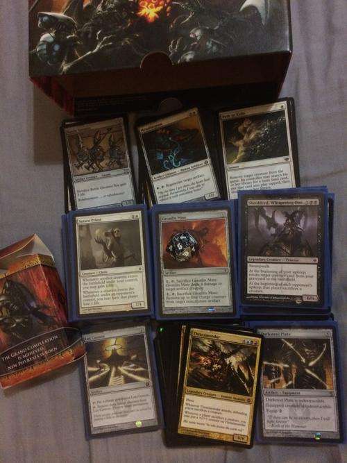 Magic the Gathering: New Phyrexia Fat Pack and Extras