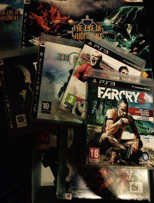 PS3 Game Bundle - Far Cry, FIFA, Godfather, Lost Planet, Eye of Judgement