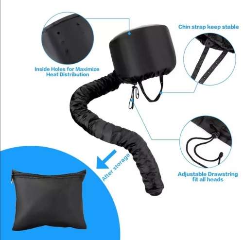 Softhood Hairdryer Bonnet Cap Hair Treatment
