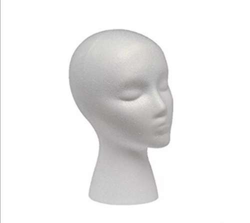 Styrofoam Mannequin Head
