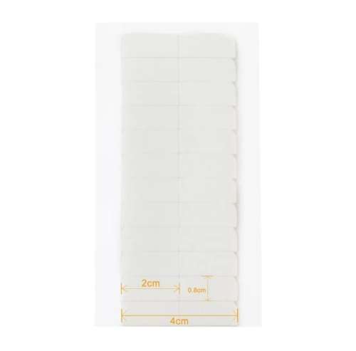 120 pcs White No-Shine Hair Extension Tape