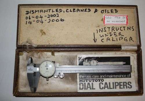 Mitutoyo Dial Calipers - vernier - Quality - made in Japan