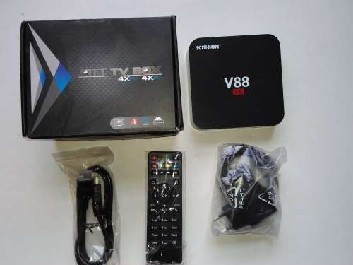 SCISHION V88 TV Box Quad Core 4K WIFI HD 1G/8G)