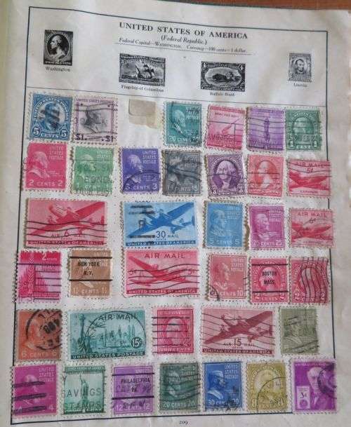 Stamp album