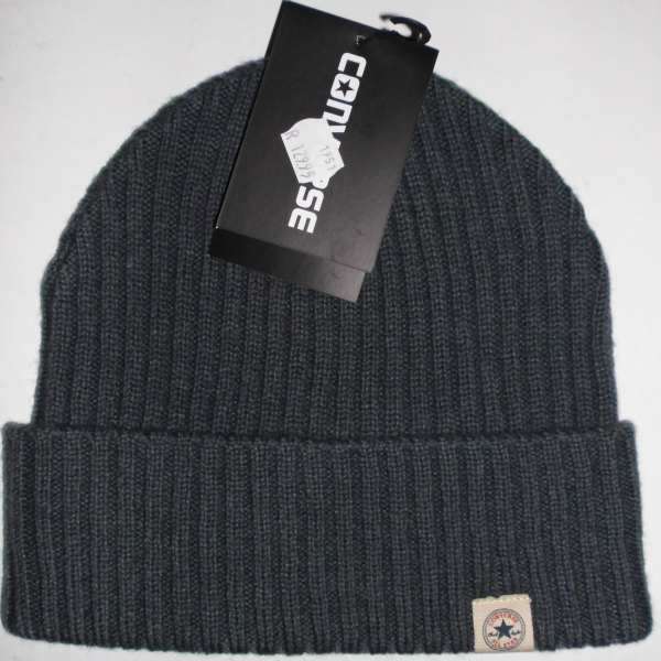 Converse beanies knitted grey